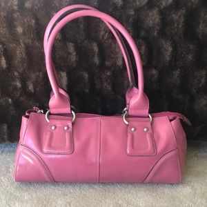 Brand New Genuine Leather Pink Relativity Purse